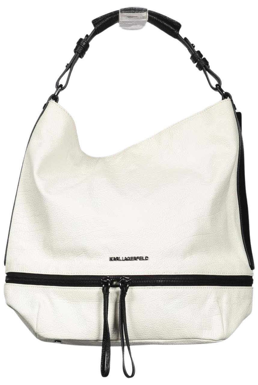

Karl by Karl Lagerfeld Damen Handtasche, cremeweiß, Gr.