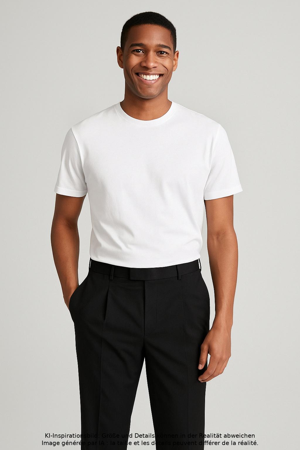 

Karl by Karl Lagerfeld Herren Stoffhose, schwarz, Gr. 46