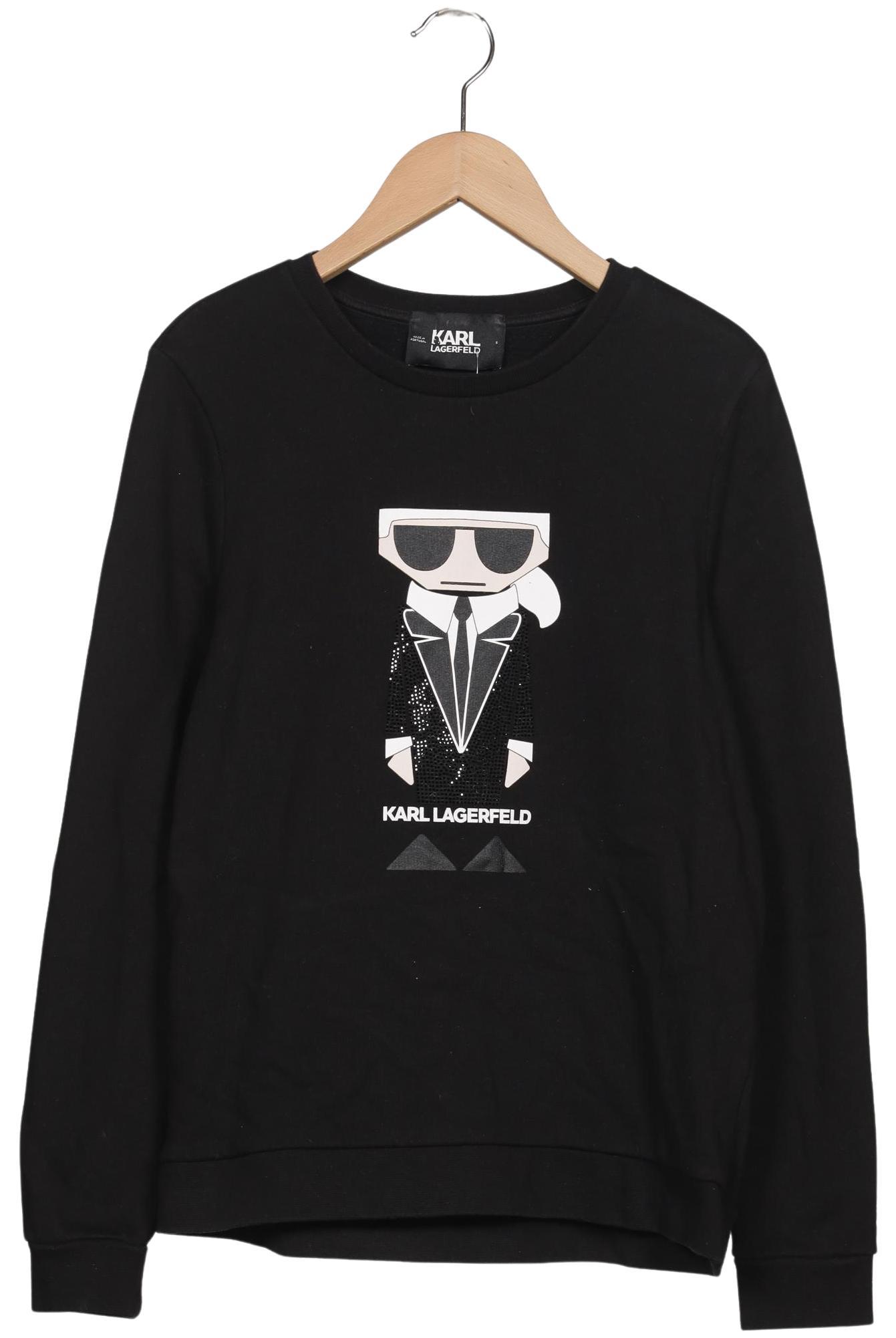 

Karl by Karl Lagerfeld Damen Sweatshirt, schwarz, Gr. 36