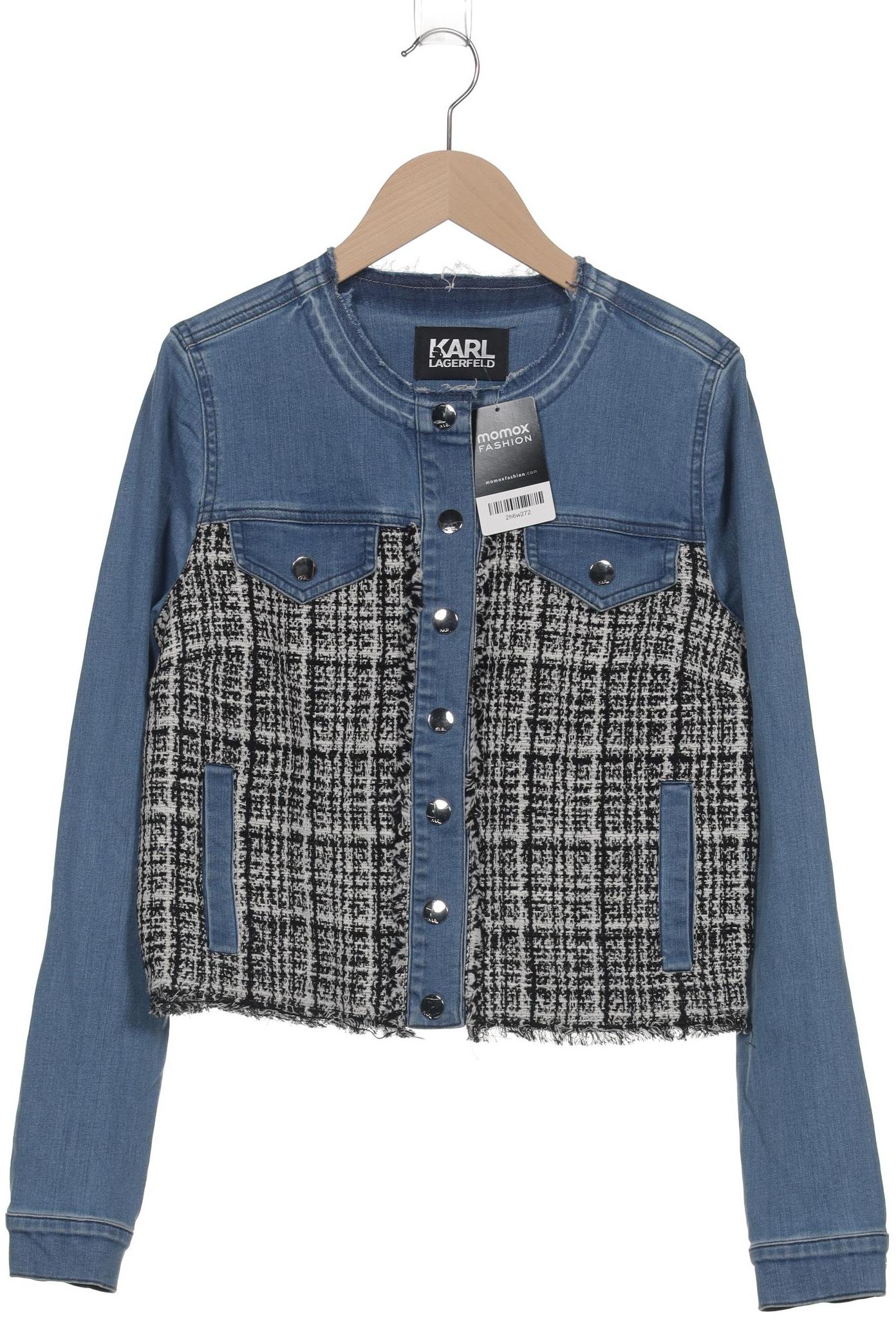 

Karl by Karl Lagerfeld Damen Jacke, blau, Gr. 36