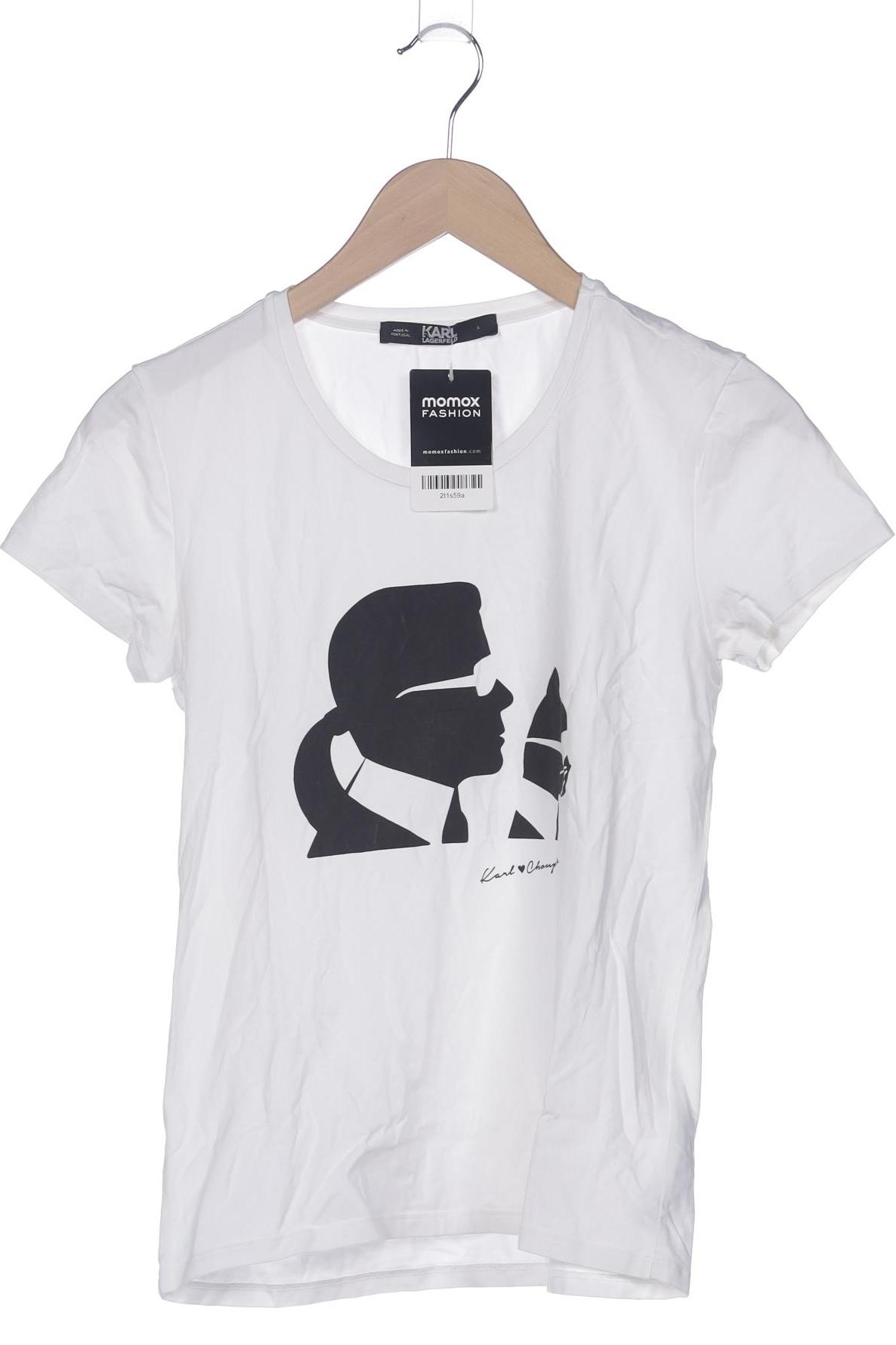 

Karl by Karl Lagerfeld Damen T-Shirt, weiß, Gr. 36