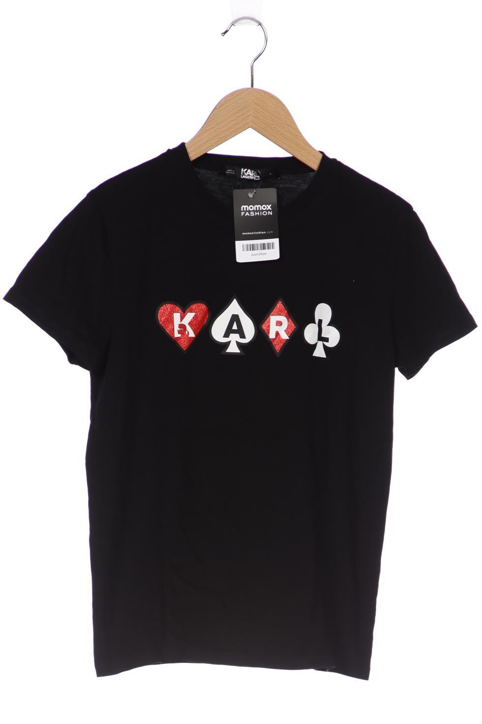 

Karl by Karl Lagerfeld Damen T-Shirt, schwarz, Gr. 36