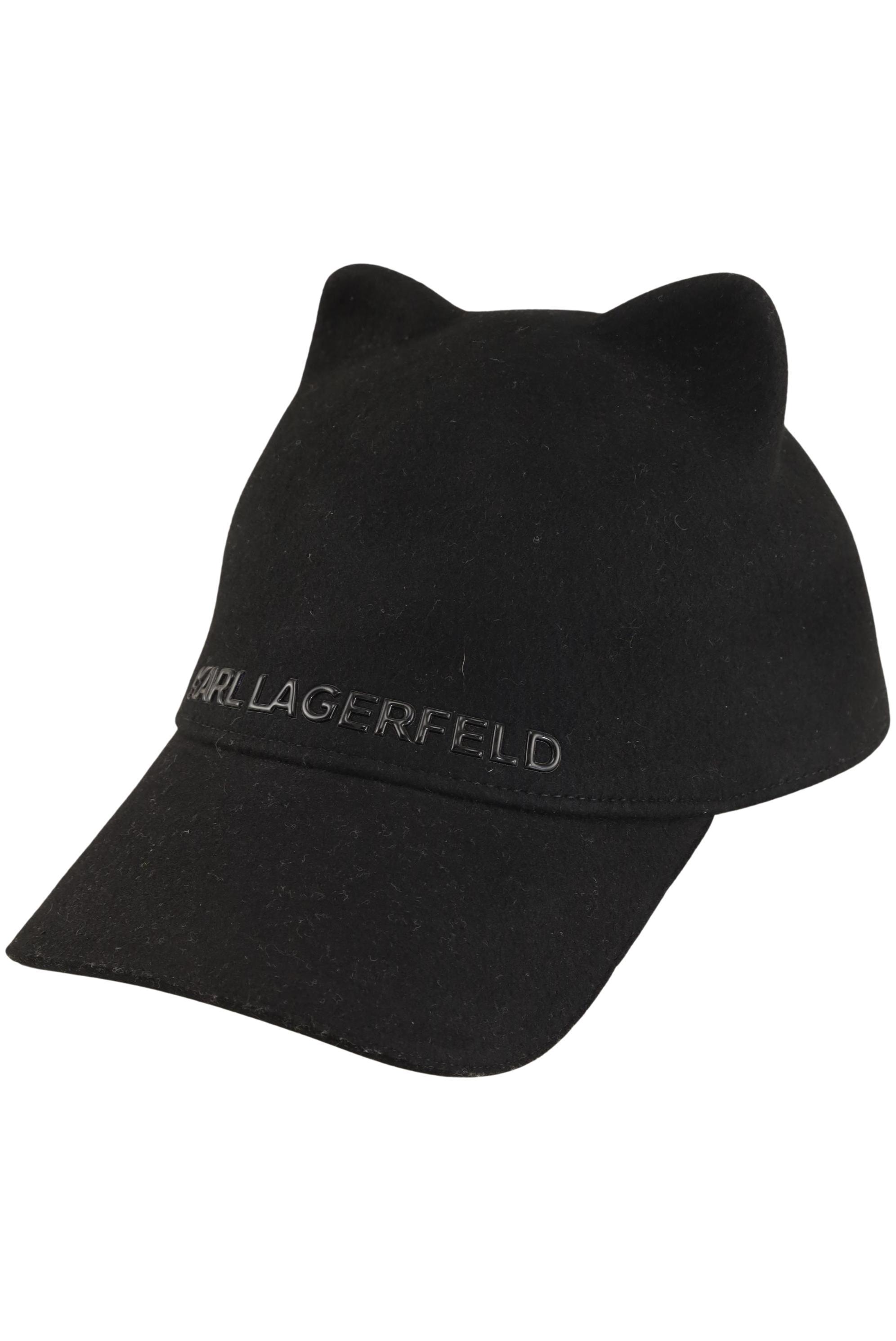 

Karl by Karl Lagerfeld Damen Hut/Mütze, schwarz, Gr. uni