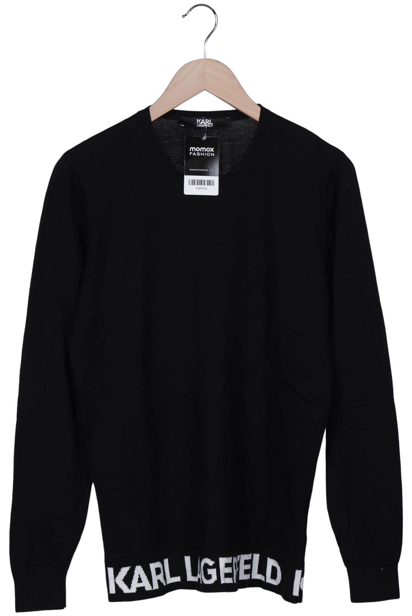

Karl by Karl Lagerfeld Herren Pullover, schwarz, Gr. 48