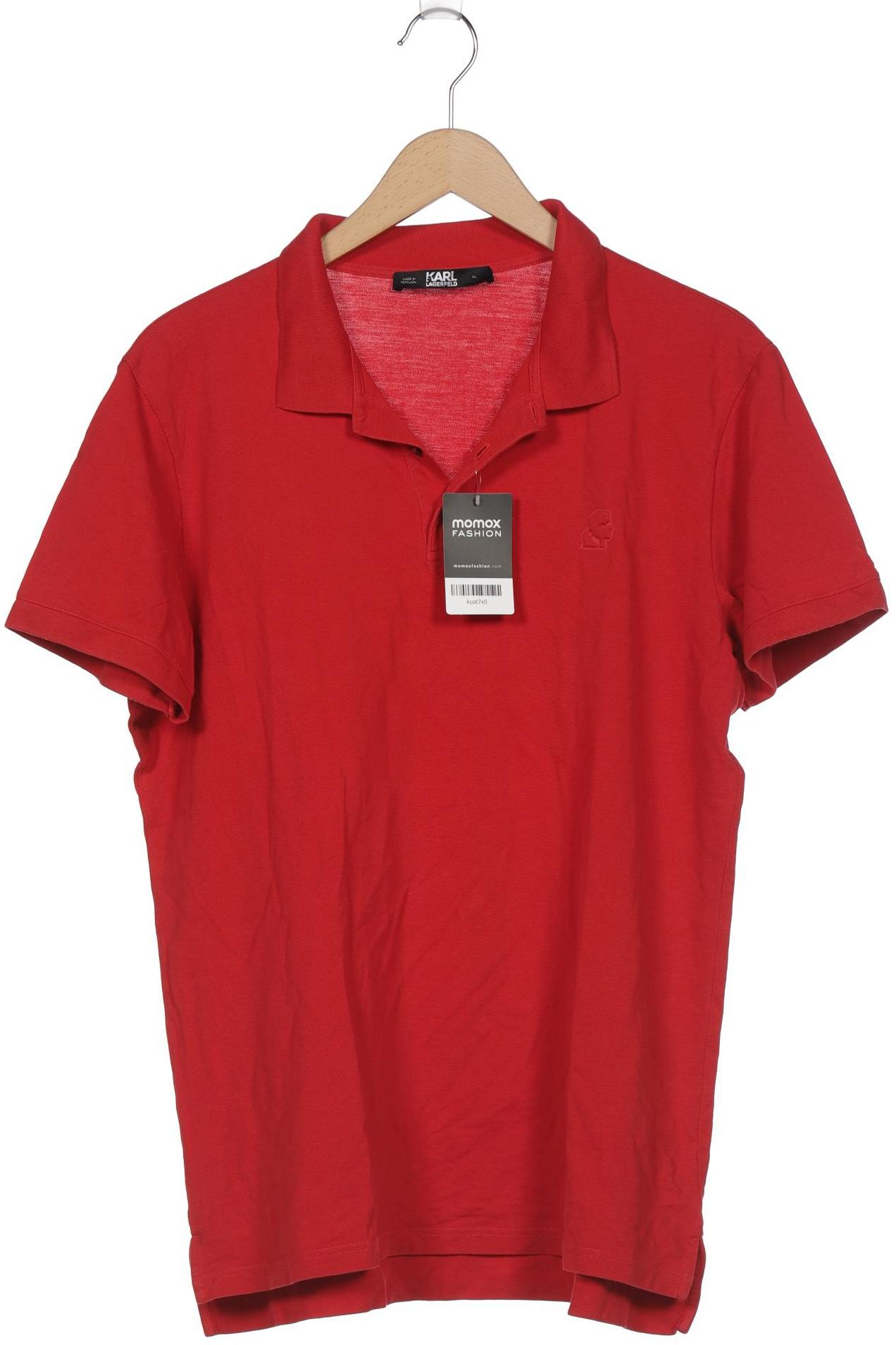 

Karl by Karl Lagerfeld Herren Poloshirt, rot