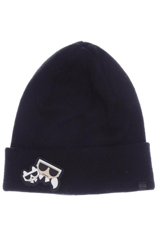 

Karl by Karl Lagerfeld Damen Hut/Mütze, schwarz, Gr. uni