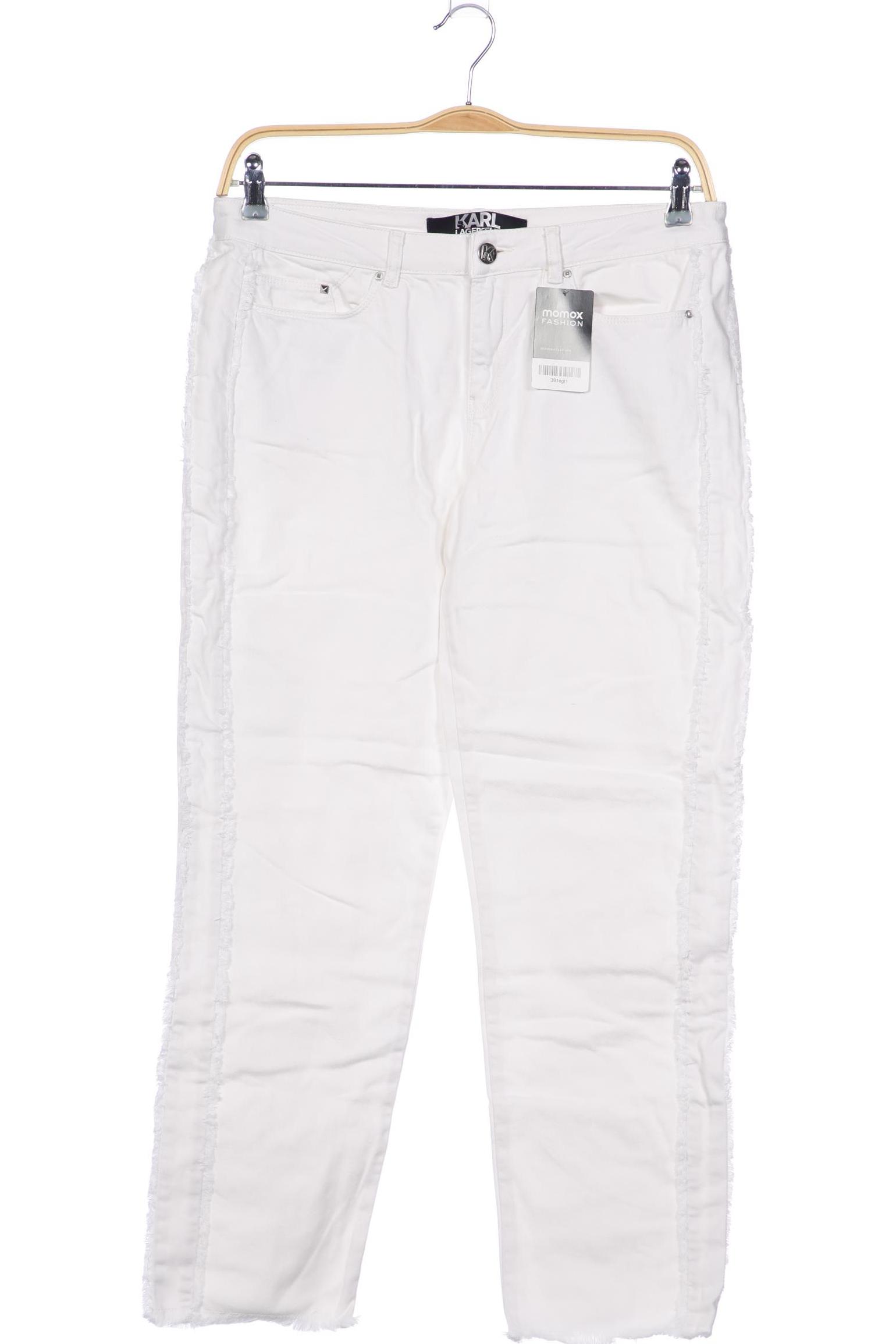 

Karl by Karl Lagerfeld Damen Jeans, weiß, Gr. 30