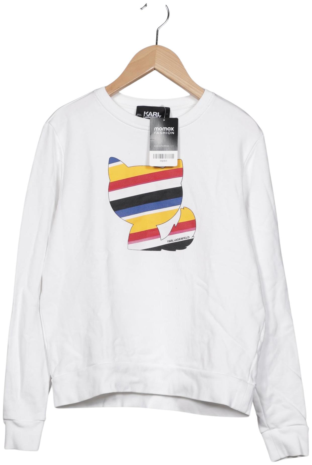 

Karl by Karl Lagerfeld Damen Sweatshirt, weiß, Gr. 36