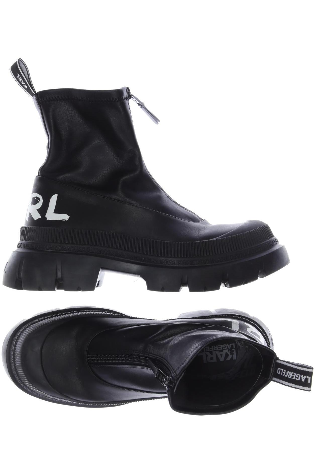 

Karl by Karl Lagerfeld Damen Stiefelette, schwarz, Gr. 38