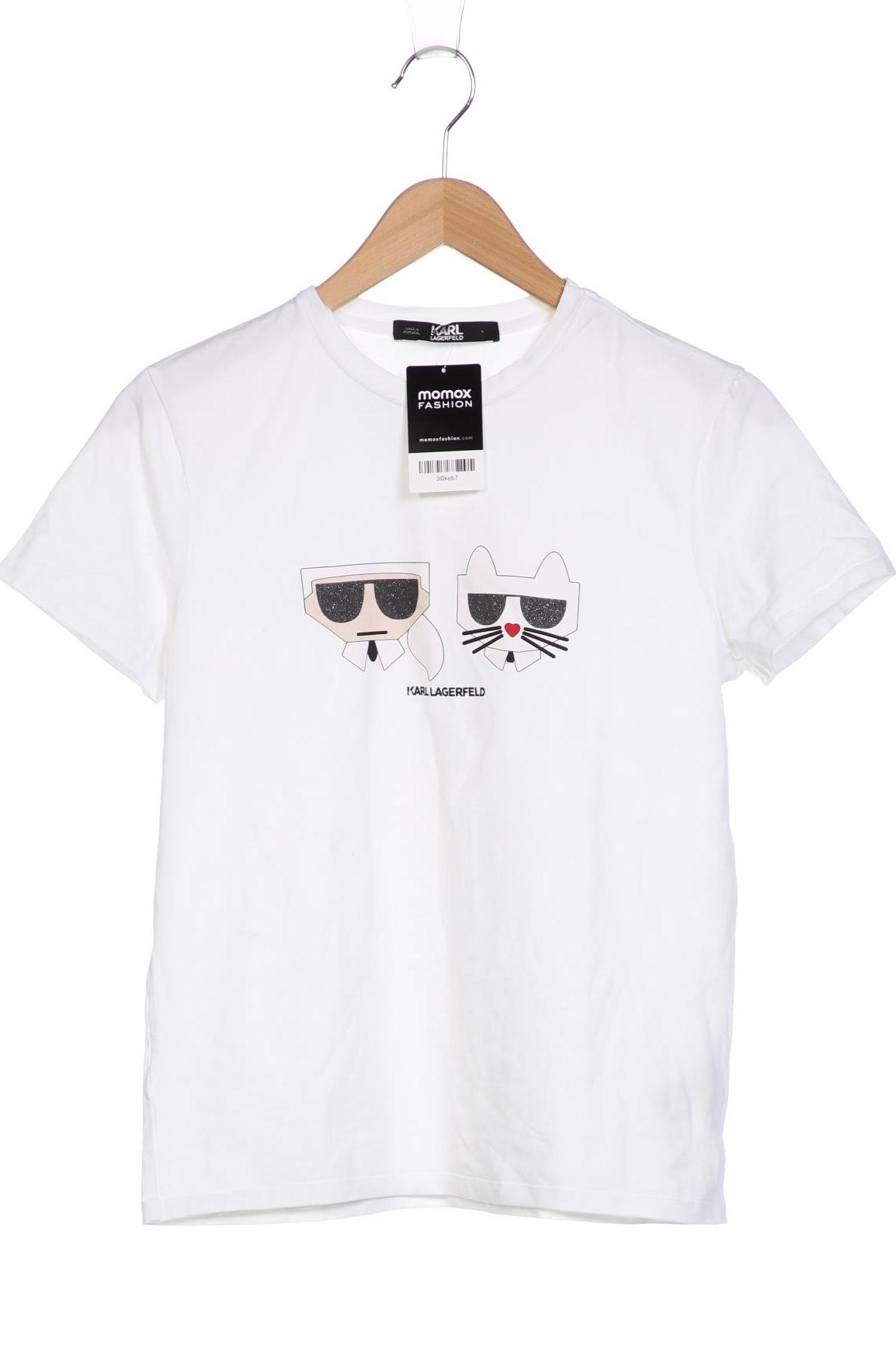

Karl by Karl Lagerfeld Damen T-Shirt, weiß, Gr. 42