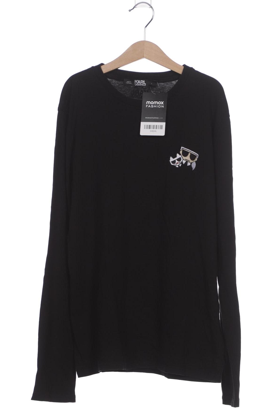 

Karl by Karl Lagerfeld Damen Langarmshirt, schwarz, Gr. 36