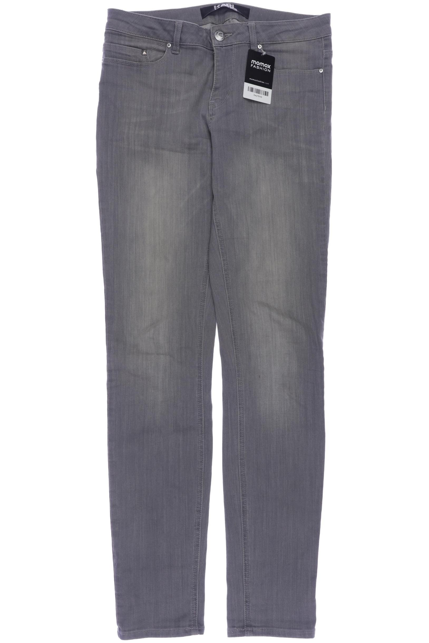 

Karl by Karl Lagerfeld Damen Jeans, grau, Gr. 29