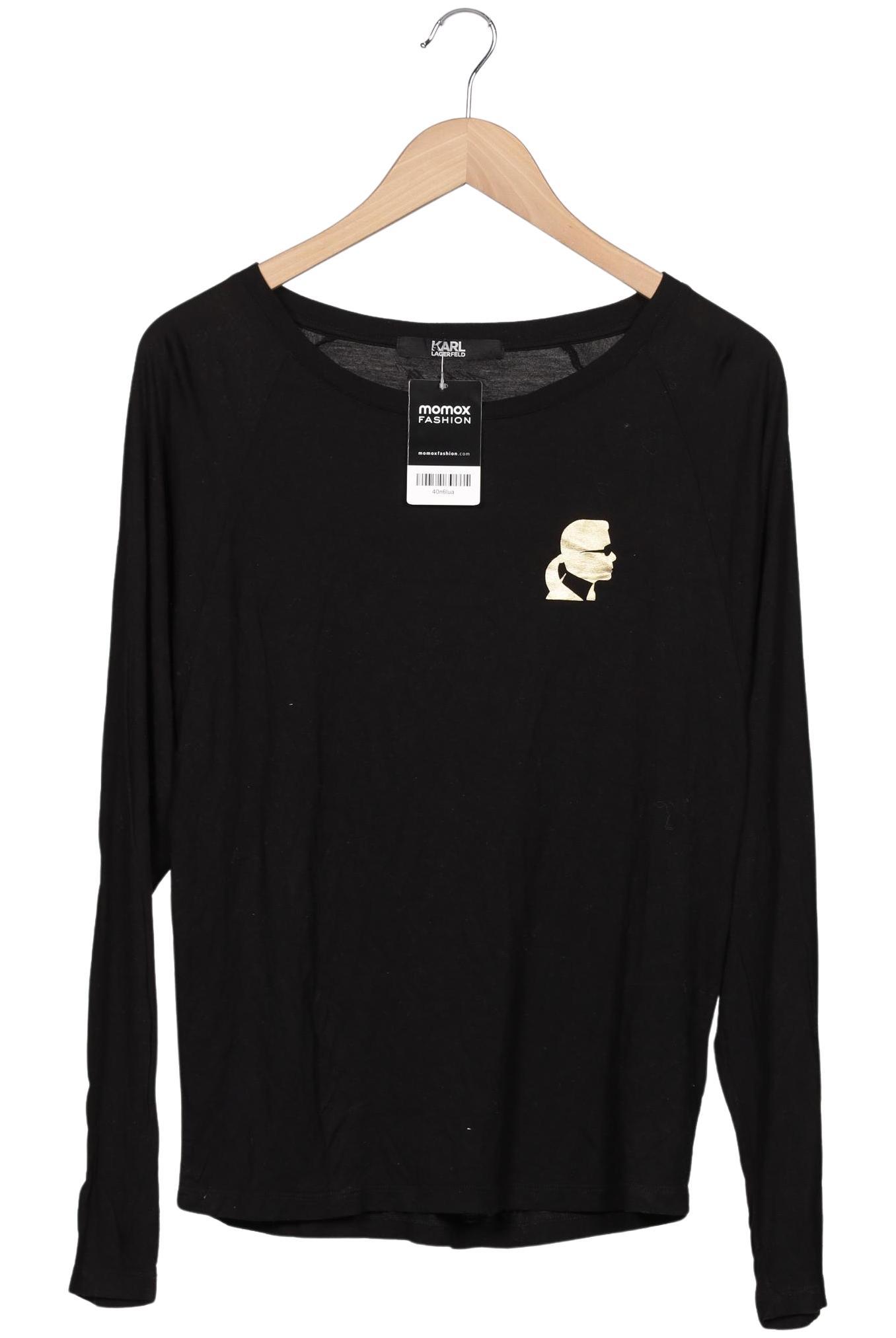 

Karl by Karl Lagerfeld Damen Langarmshirt, schwarz, Gr. 42