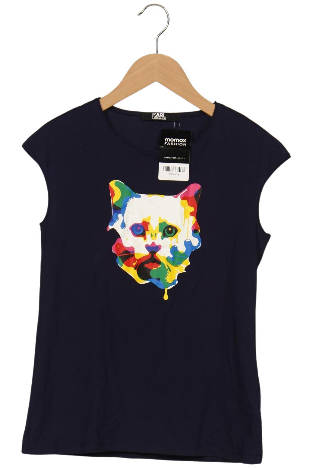 

Karl by Karl Lagerfeld Damen T-Shirt, marineblau, Gr. 32