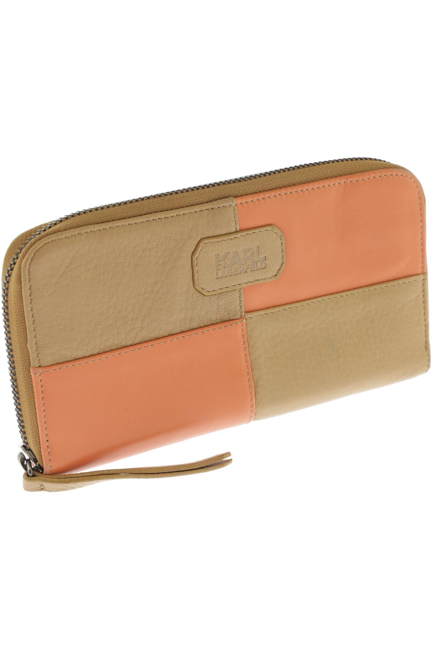 

Karl by Karl Lagerfeld Damen Portemonnaie, orange, Gr.