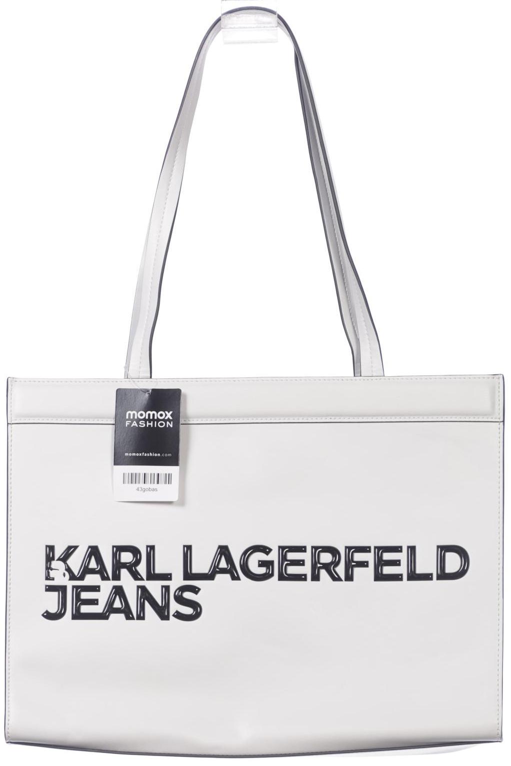 

Karl by Karl Lagerfeld Damen Handtasche, weiß, Gr.