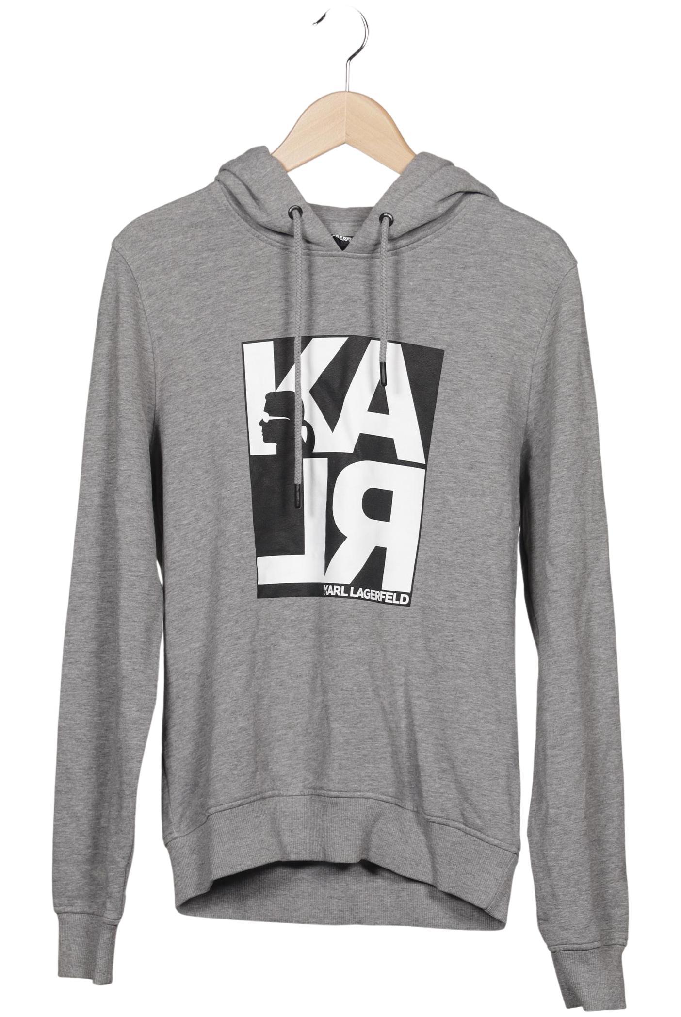 

Karl by Karl Lagerfeld Herren Kapuzenpullover, grau, Gr. 46