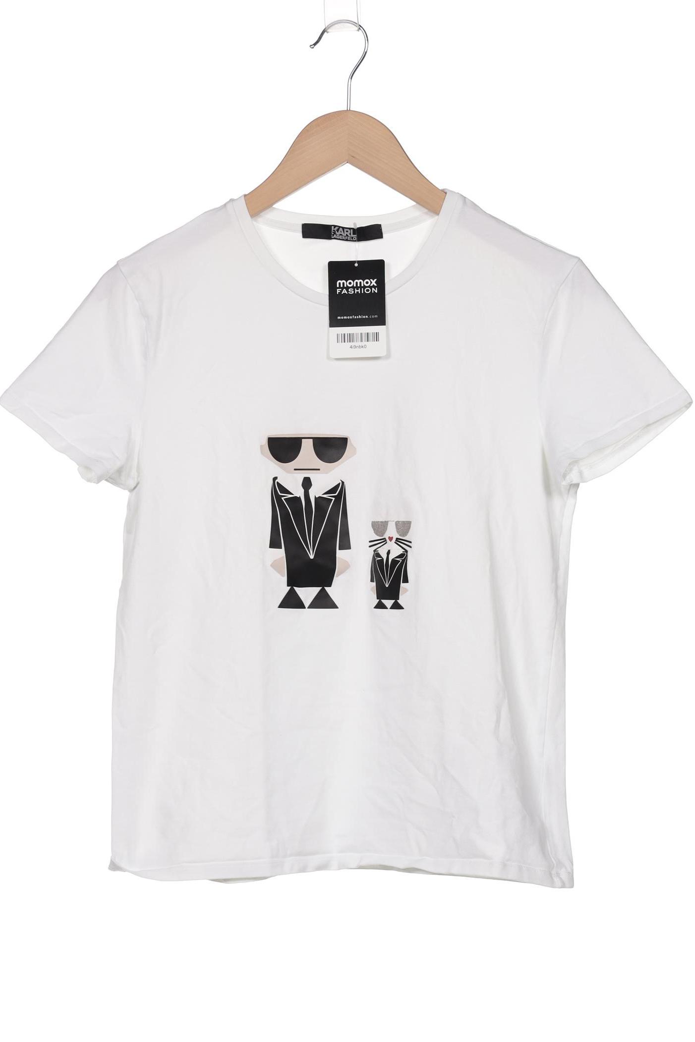 

Karl by Karl Lagerfeld Damen T-Shirt, weiß