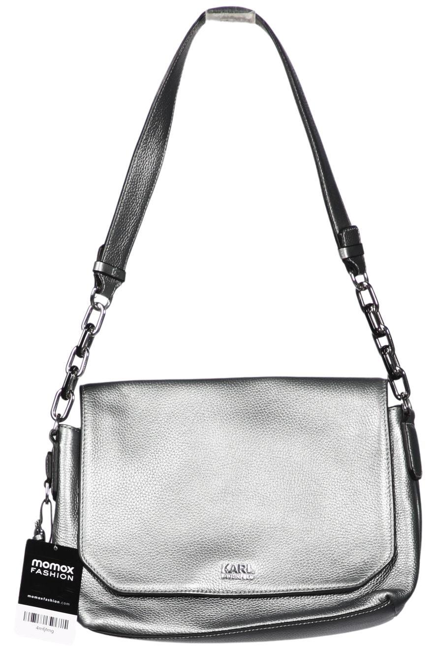 

Karl by Karl Lagerfeld Damen Handtasche, silber, Gr.