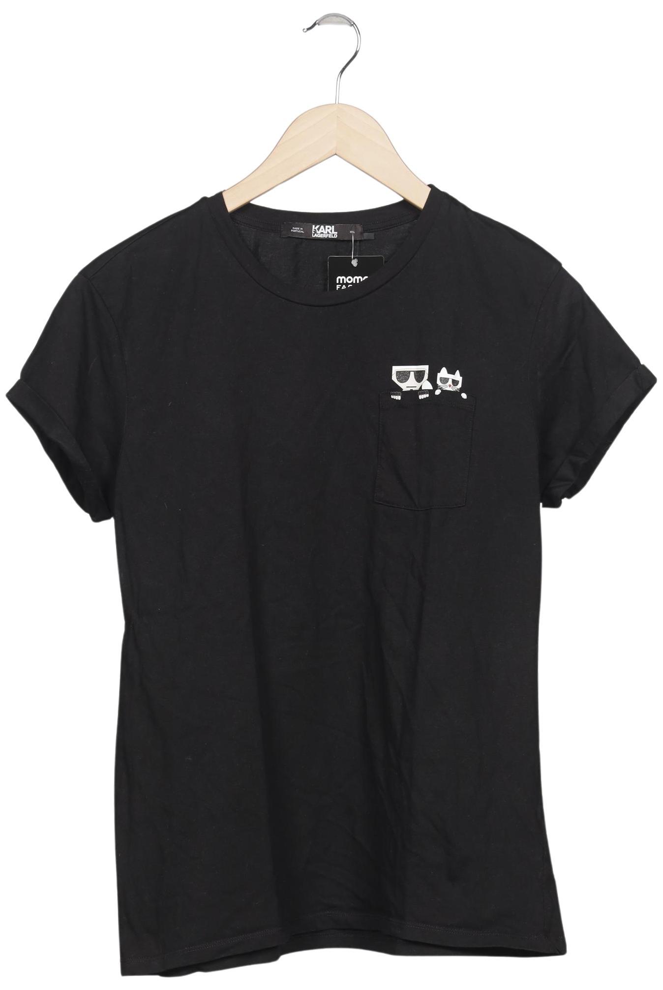 

Karl by Karl Lagerfeld Damen T-Shirt, schwarz, Gr. 46