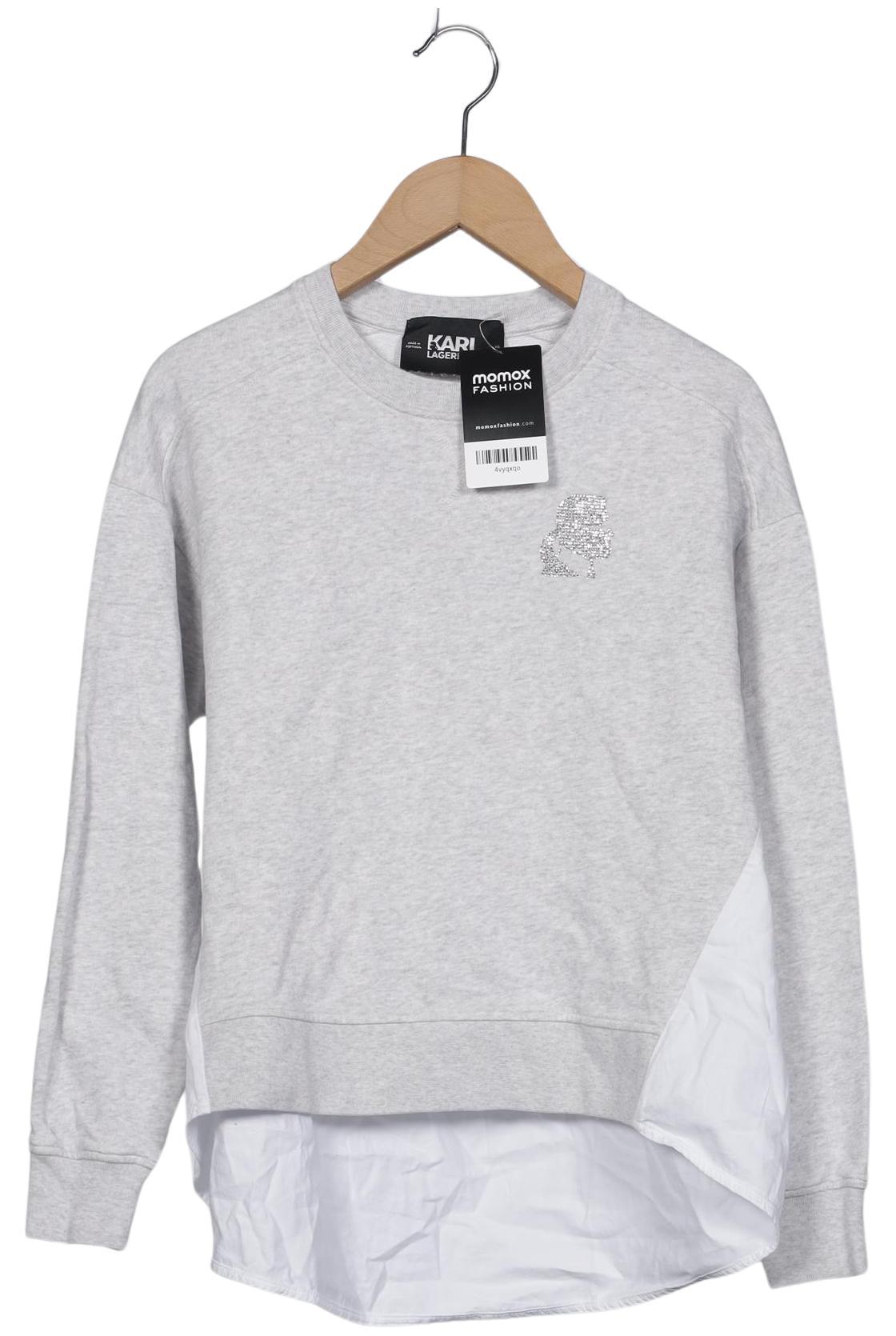 

Karl by Karl Lagerfeld Damen Sweatshirt, grau, Gr. 34