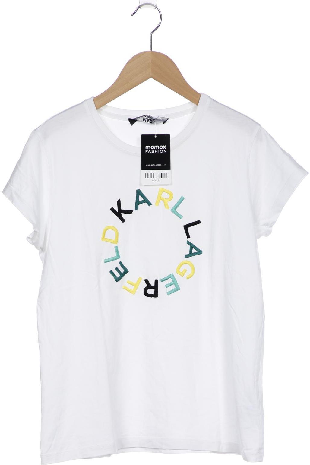 

Karl by Karl Lagerfeld Damen T-Shirt, weiß