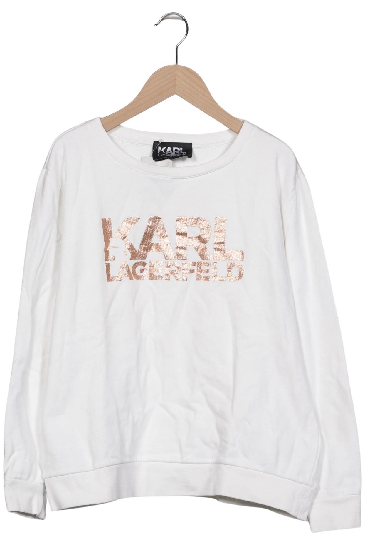 

Karl by Karl Lagerfeld Damen Sweatshirt, weiß, Gr. 42