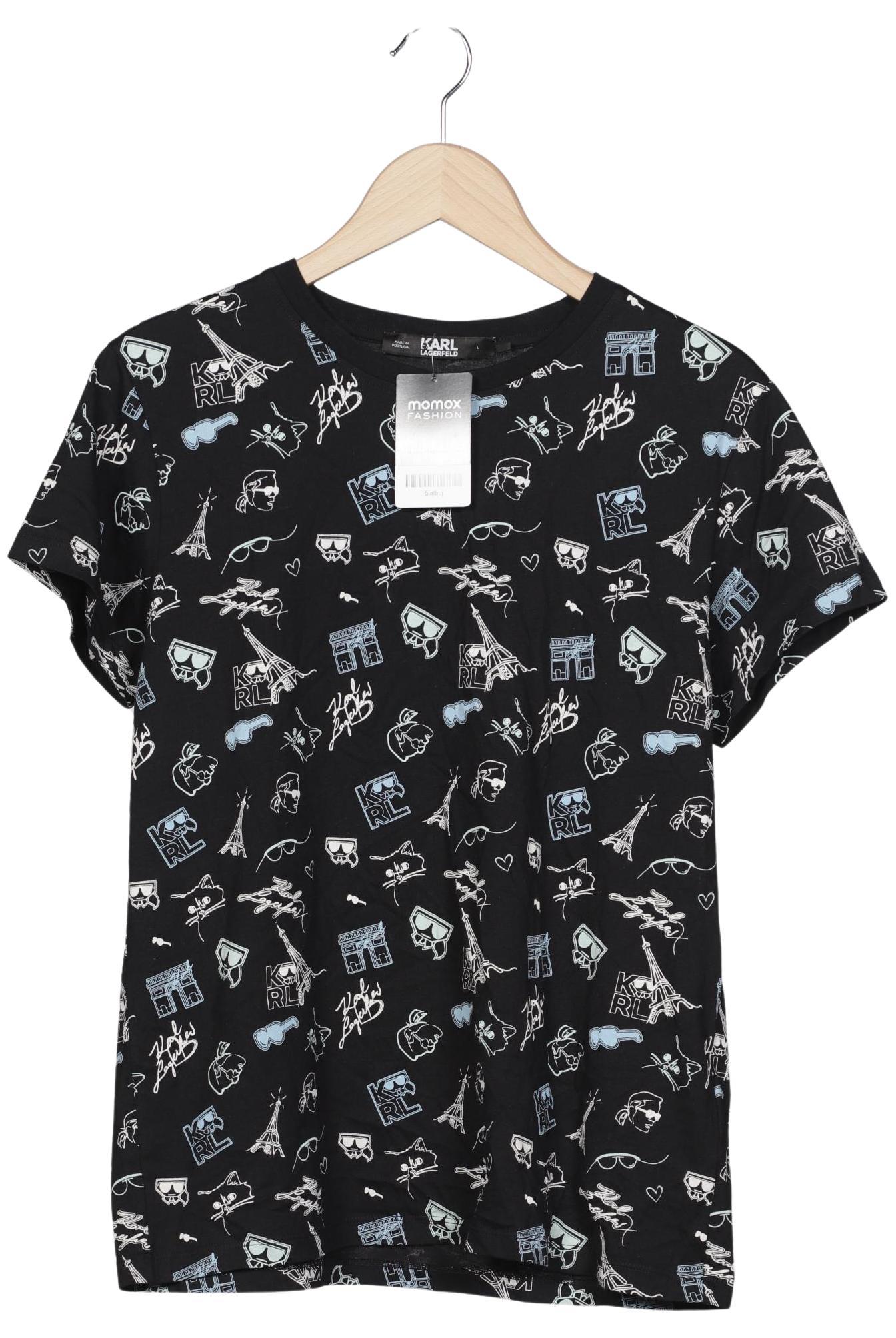 

Karl by Karl Lagerfeld Damen T-Shirt, schwarz, Gr. 42