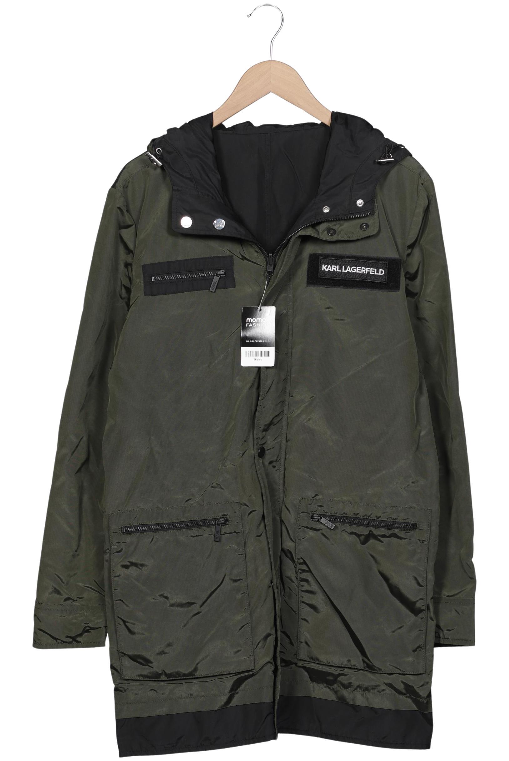 

Karl by Karl Lagerfeld Herren Mantel, grün, Gr. 48