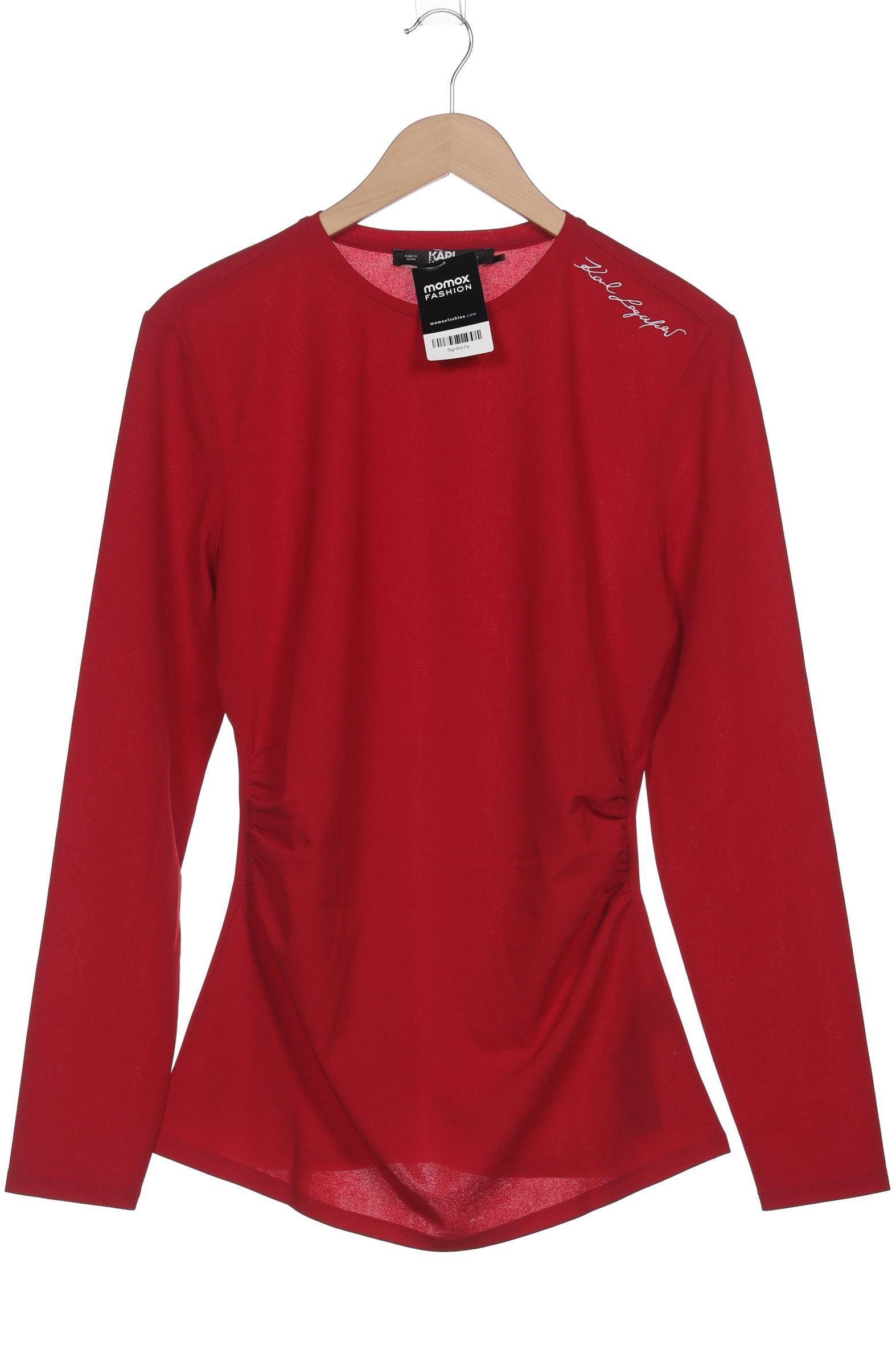 

Karl by Karl Lagerfeld Damen Langarmshirt, bordeaux, Gr. 46