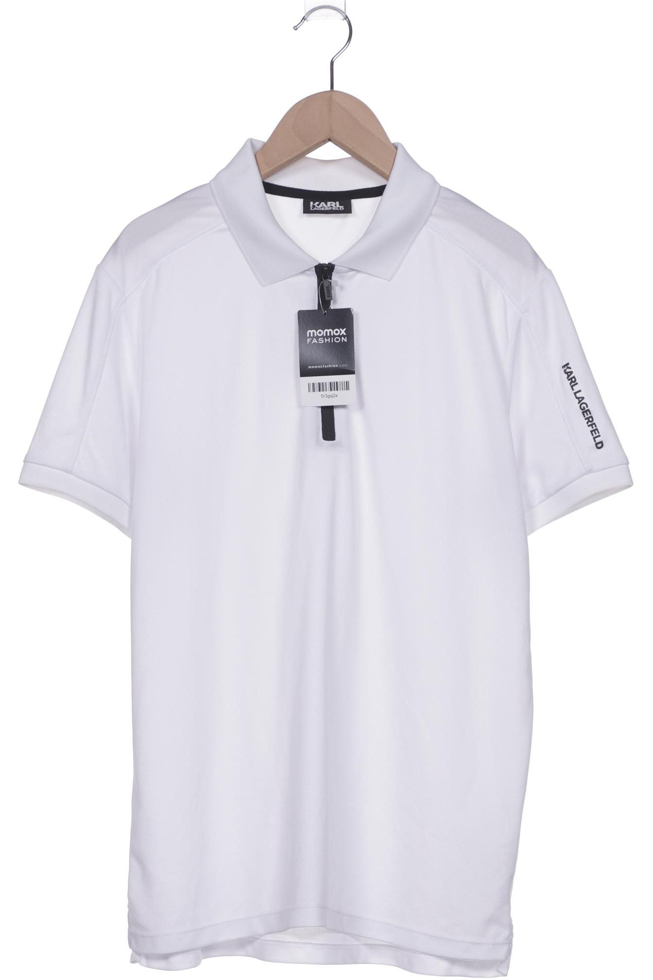 

Karl by Karl Lagerfeld Herren Poloshirt, weiß, Gr. 48