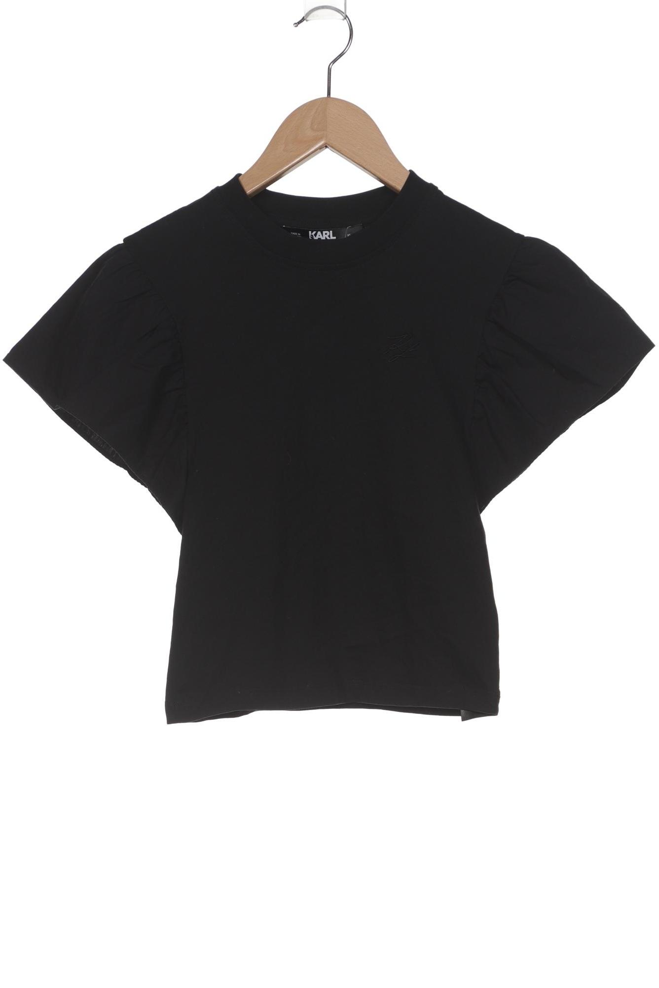 

Karl by Karl Lagerfeld Damen T-Shirt, schwarz, Gr. 34