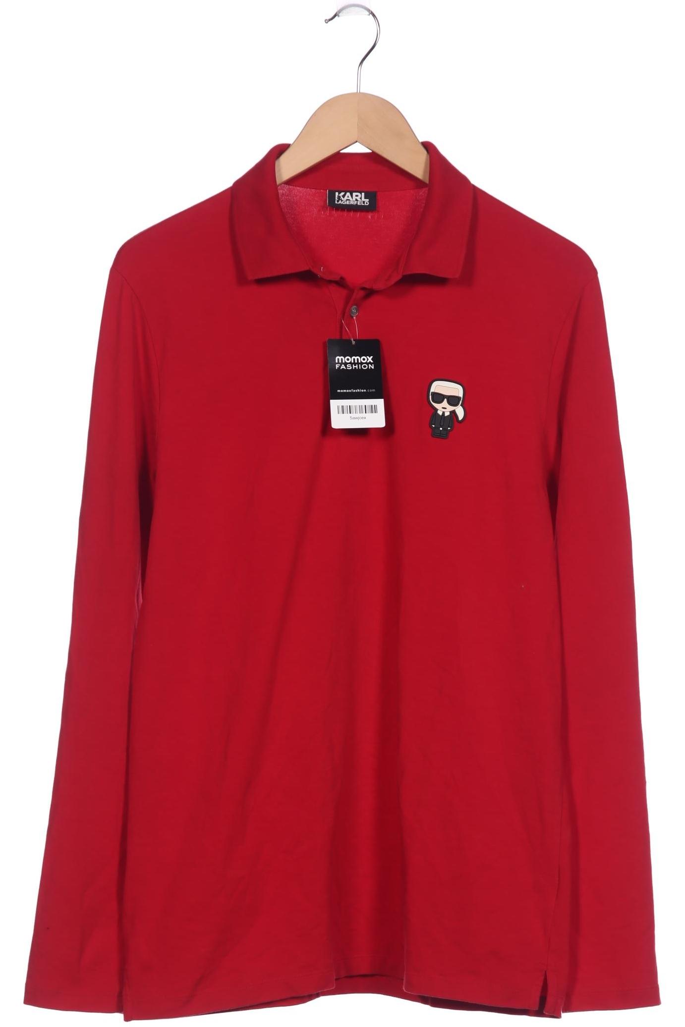 Thumbnail - Karl by Karl Lagerfeld Herren Poloshirt, rot, Gr. 48