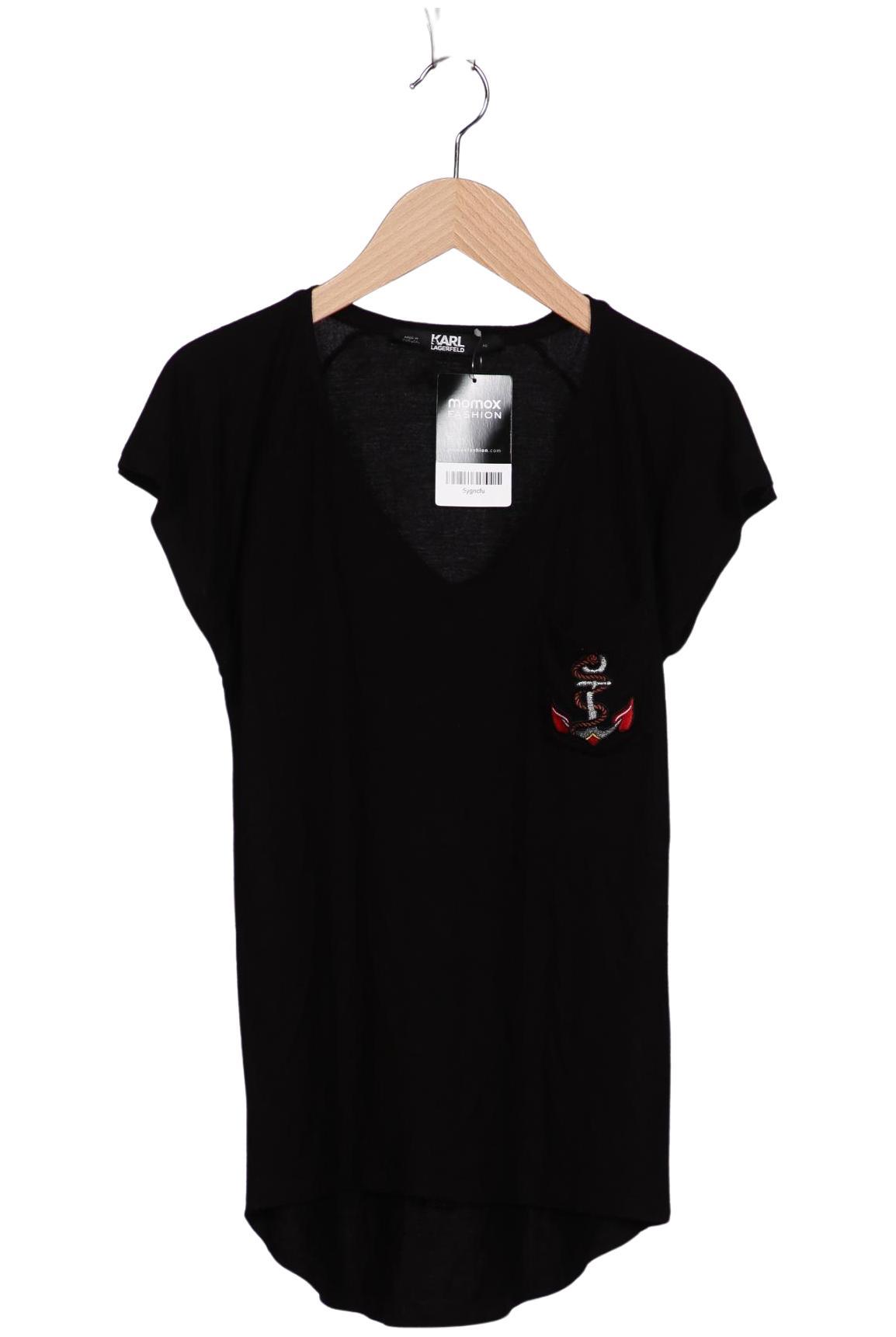 

Karl by Karl Lagerfeld Damen T-Shirt, schwarz, Gr. 34