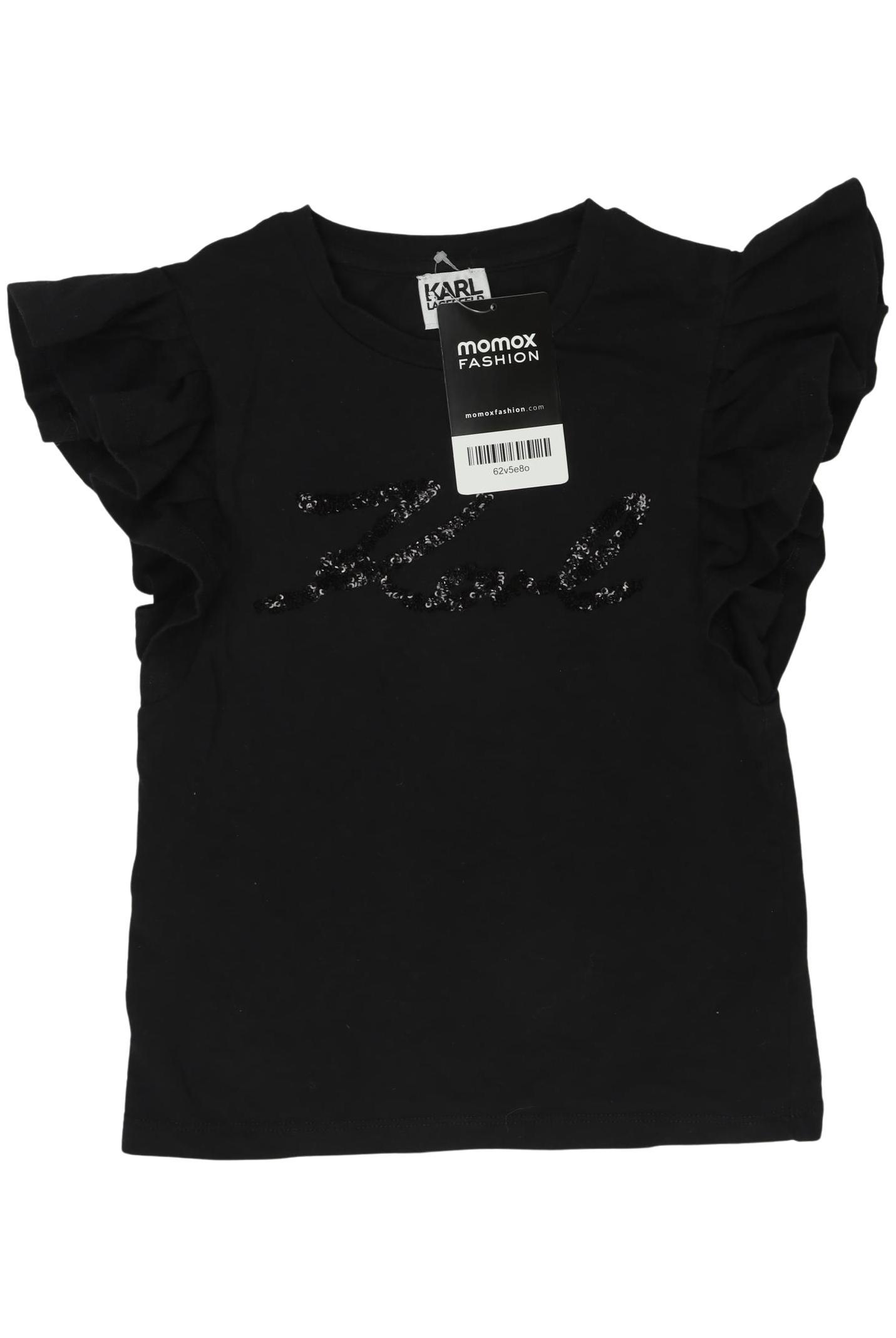 

Karl by Karl Lagerfeld Mädchen T-Shirt, schwarz, Gr. 116