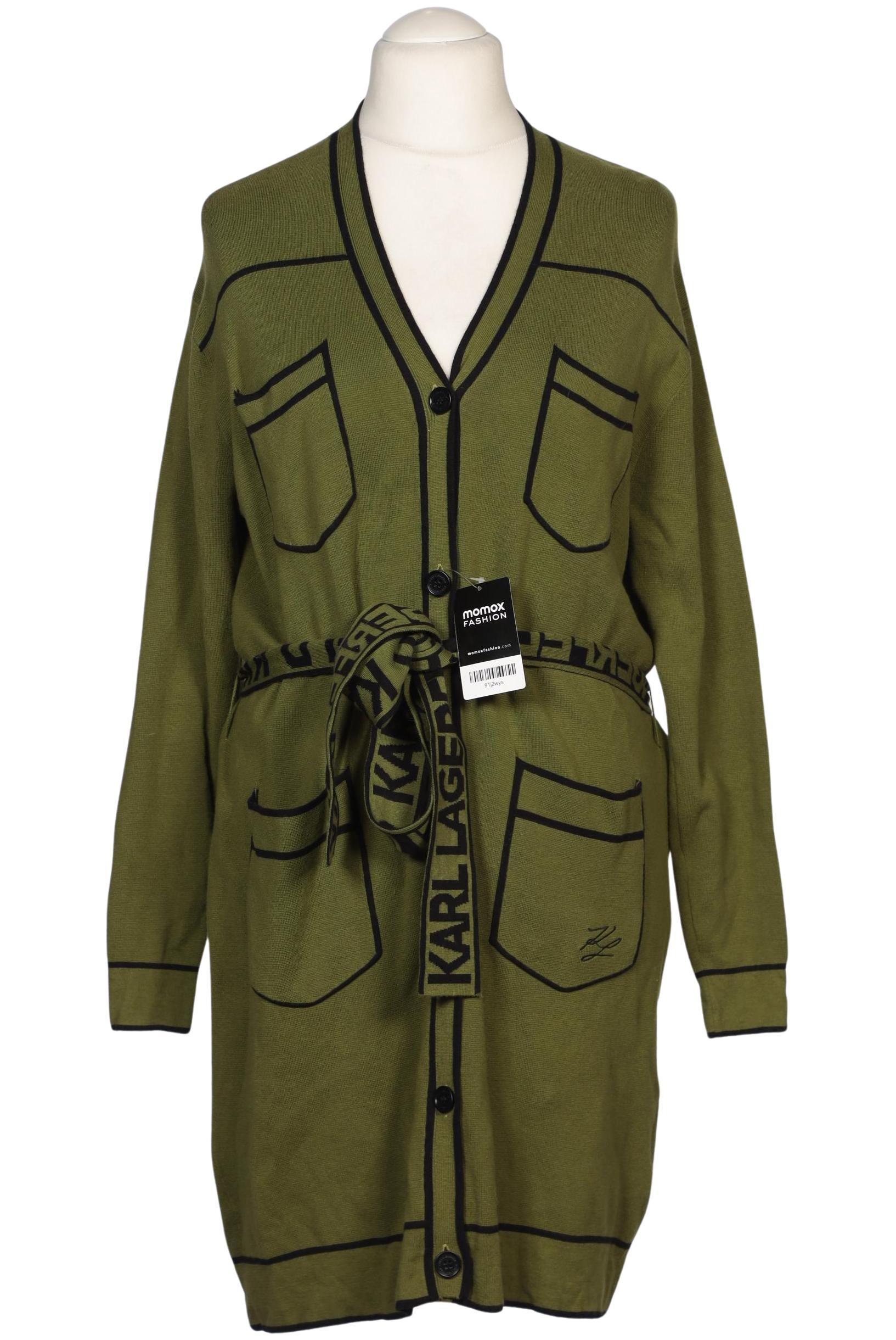 

Karl by Karl Lagerfeld Damen Strickjacke, grün, Gr. 38