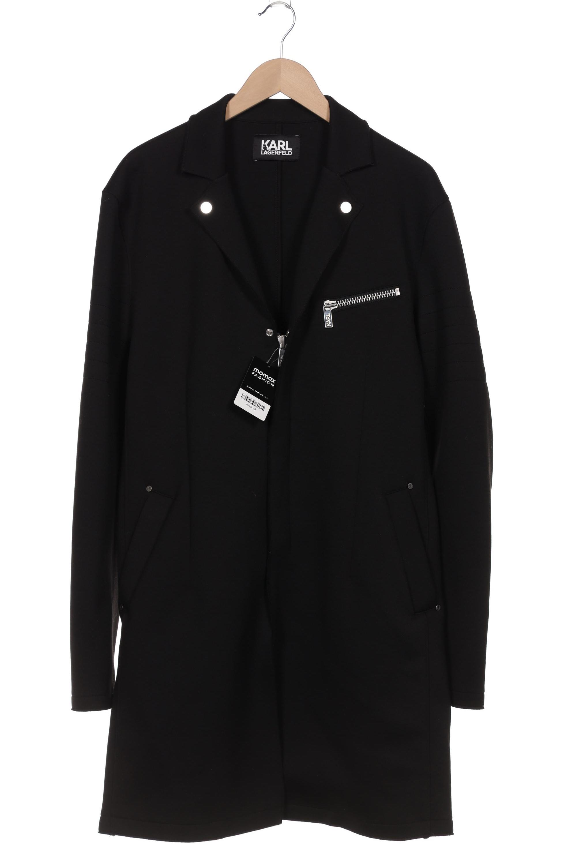 

Karl by Karl Lagerfeld Herren Mantel, schwarz, Gr. 54