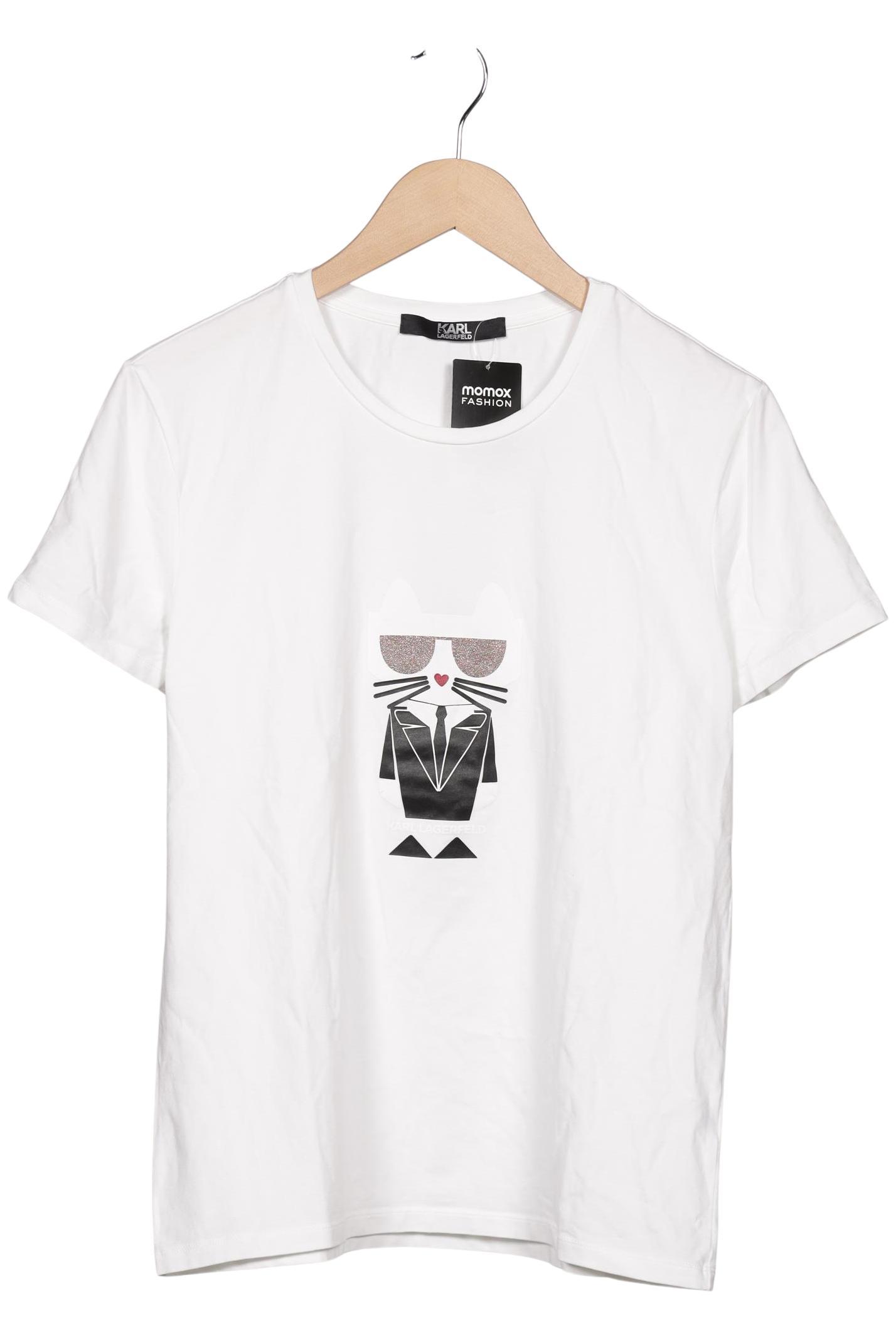 

Karl by Karl Lagerfeld Damen T-Shirt, weiß, Gr. 44