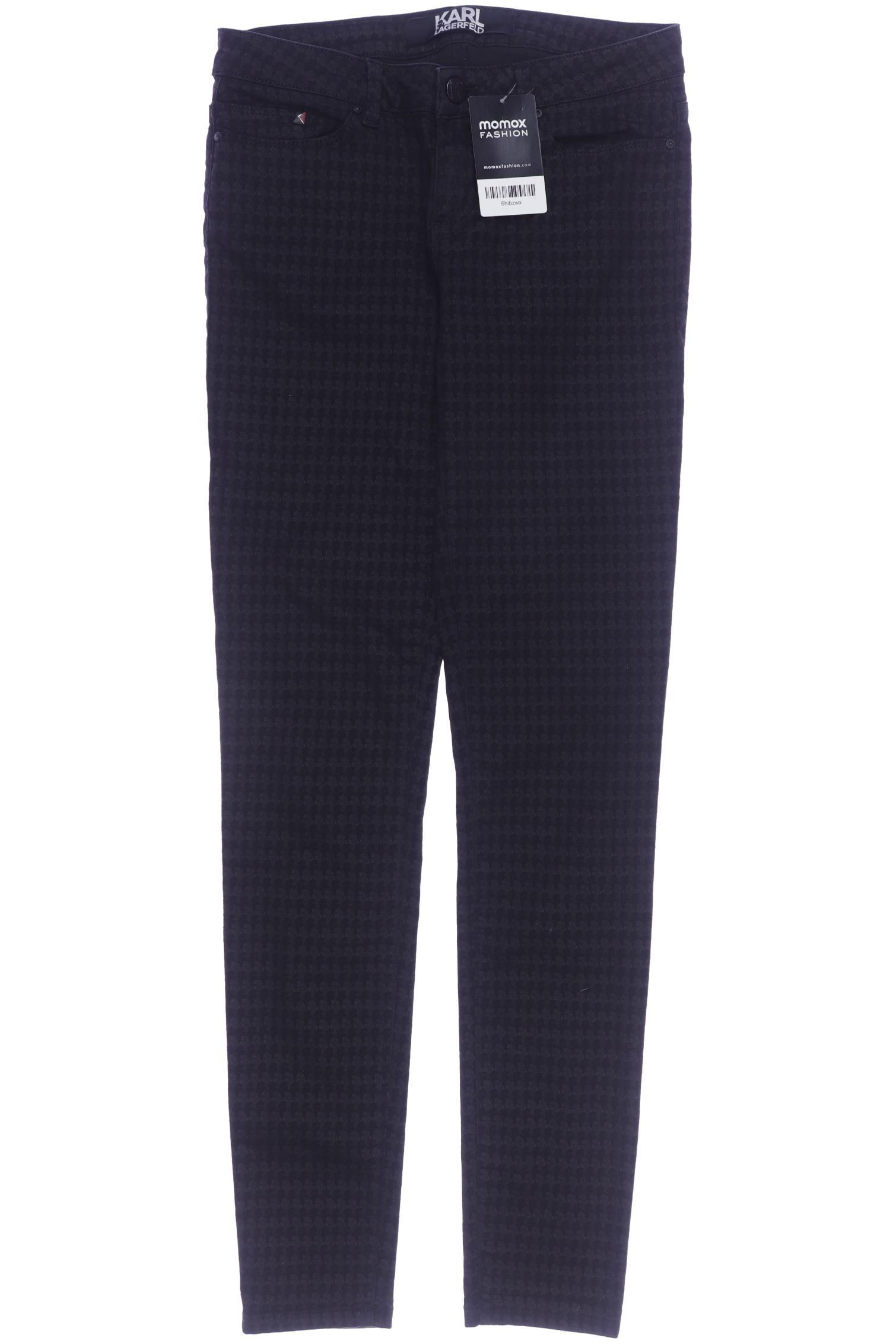 

Karl by Karl Lagerfeld Damen Stoffhose, schwarz, Gr. 26