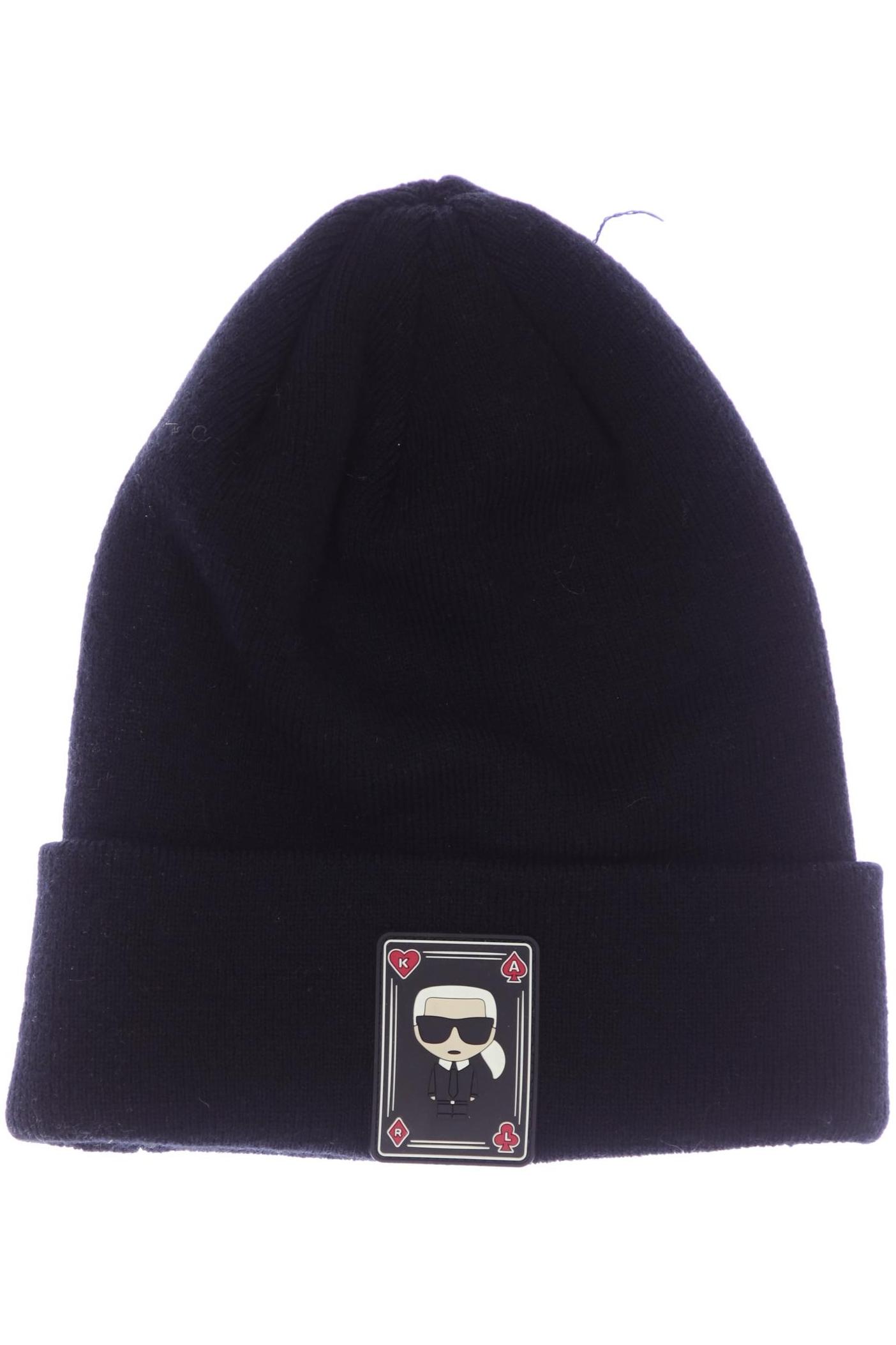 

Karl by Karl Lagerfeld Damen Hut/Mütze, schwarz, Gr. uni