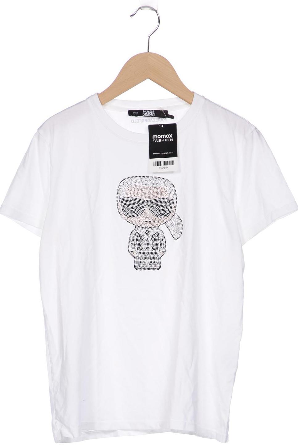 

Karl by Karl Lagerfeld Damen T-Shirt, weiß