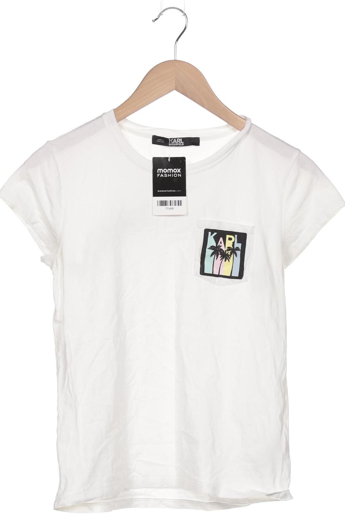 

Karl by Karl Lagerfeld Damen T-Shirt, cremeweiß, Gr. 36