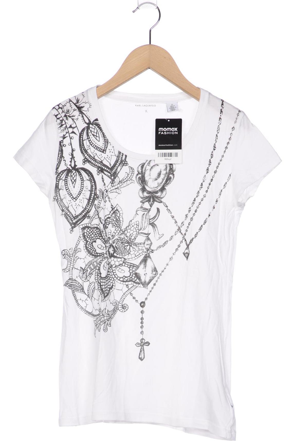 

Karl by Karl Lagerfeld Damen T-Shirt, weiß, Gr. 42