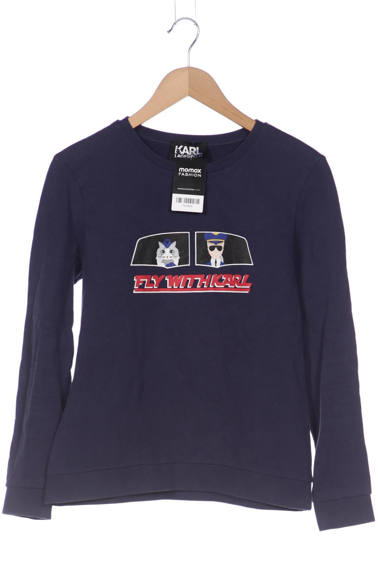 

Karl by Karl Lagerfeld Damen Sweatshirt, marineblau, Gr. 36