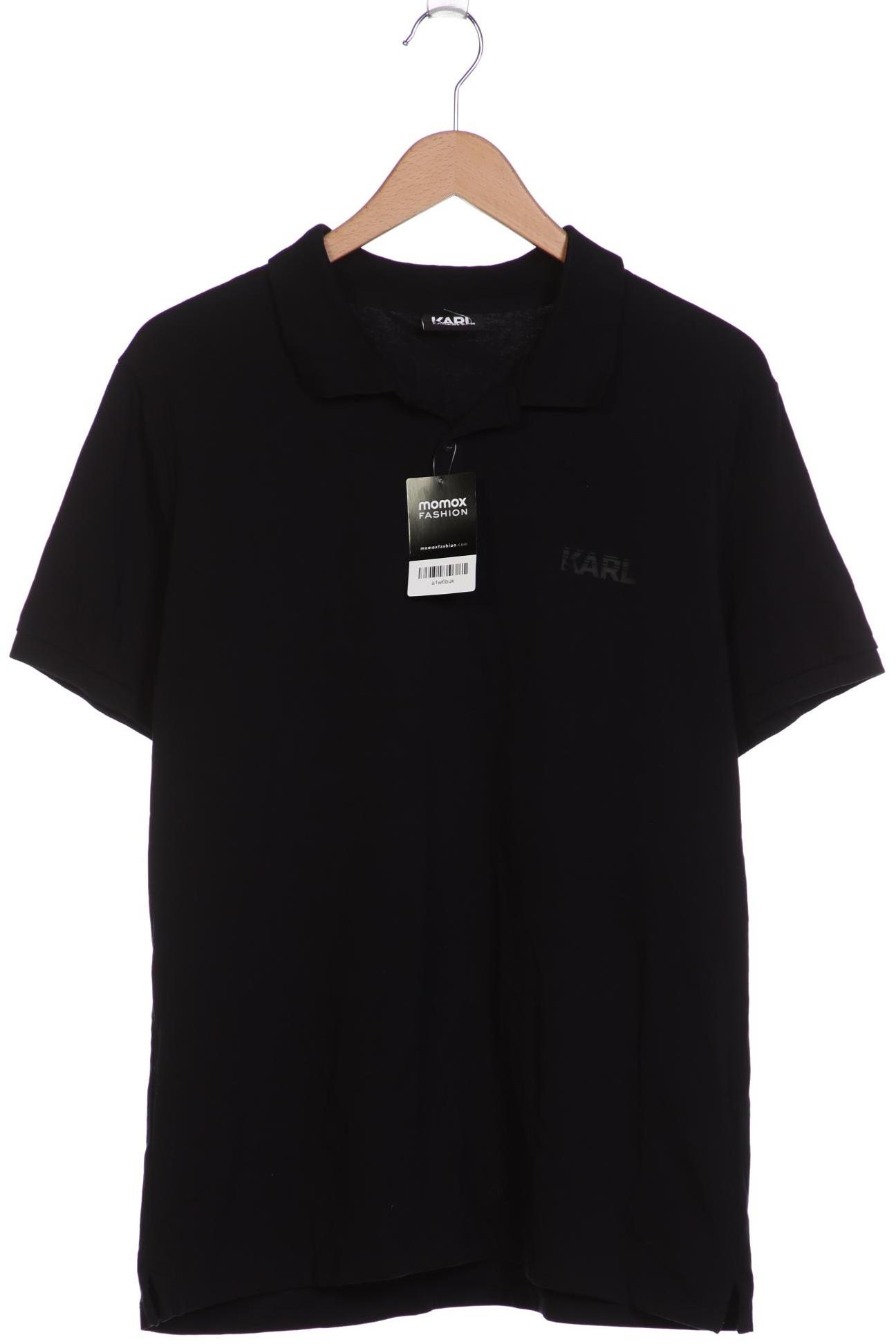 Thumbnail - Karl by Karl Lagerfeld Herren Poloshirt, schwarz, Gr. 54