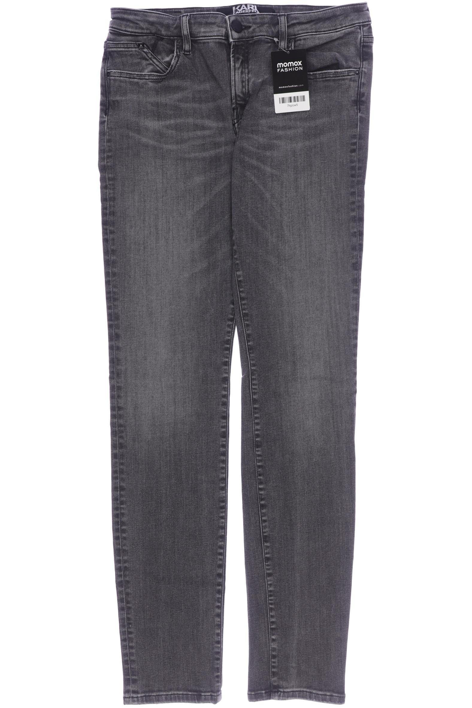 

Karl by Karl Lagerfeld Damen Jeans, grau, Gr. 30