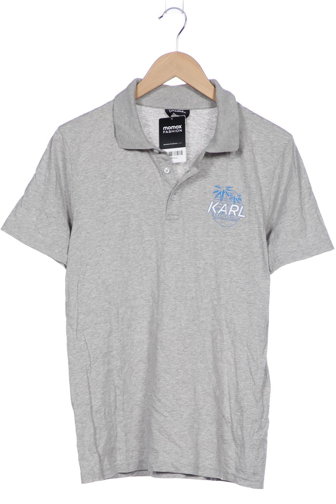 

Karl by Karl Lagerfeld Herren Poloshirt, grau, Gr. 48