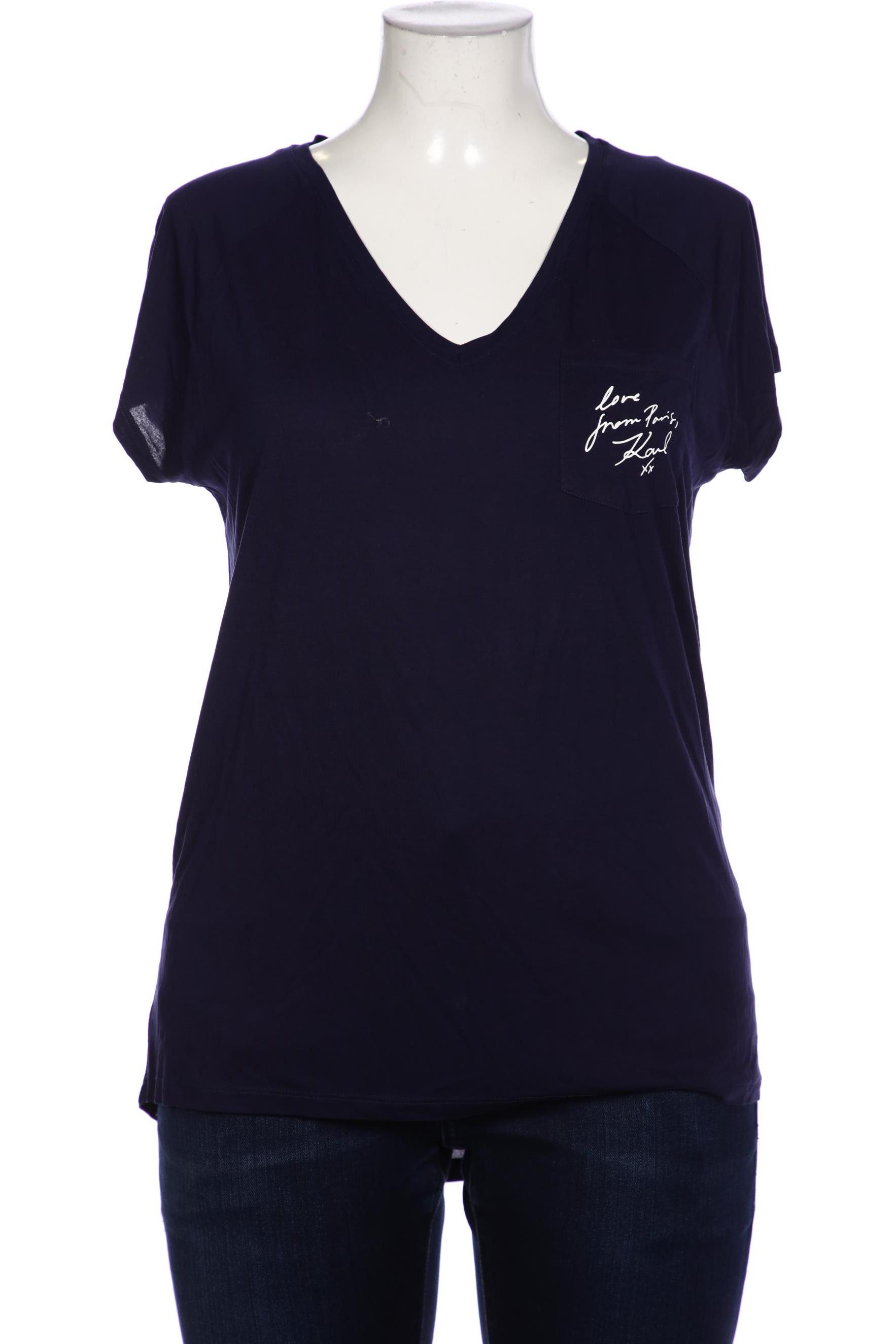 

Karl by Karl Lagerfeld Damen T-Shirt, marineblau, Gr. 44
