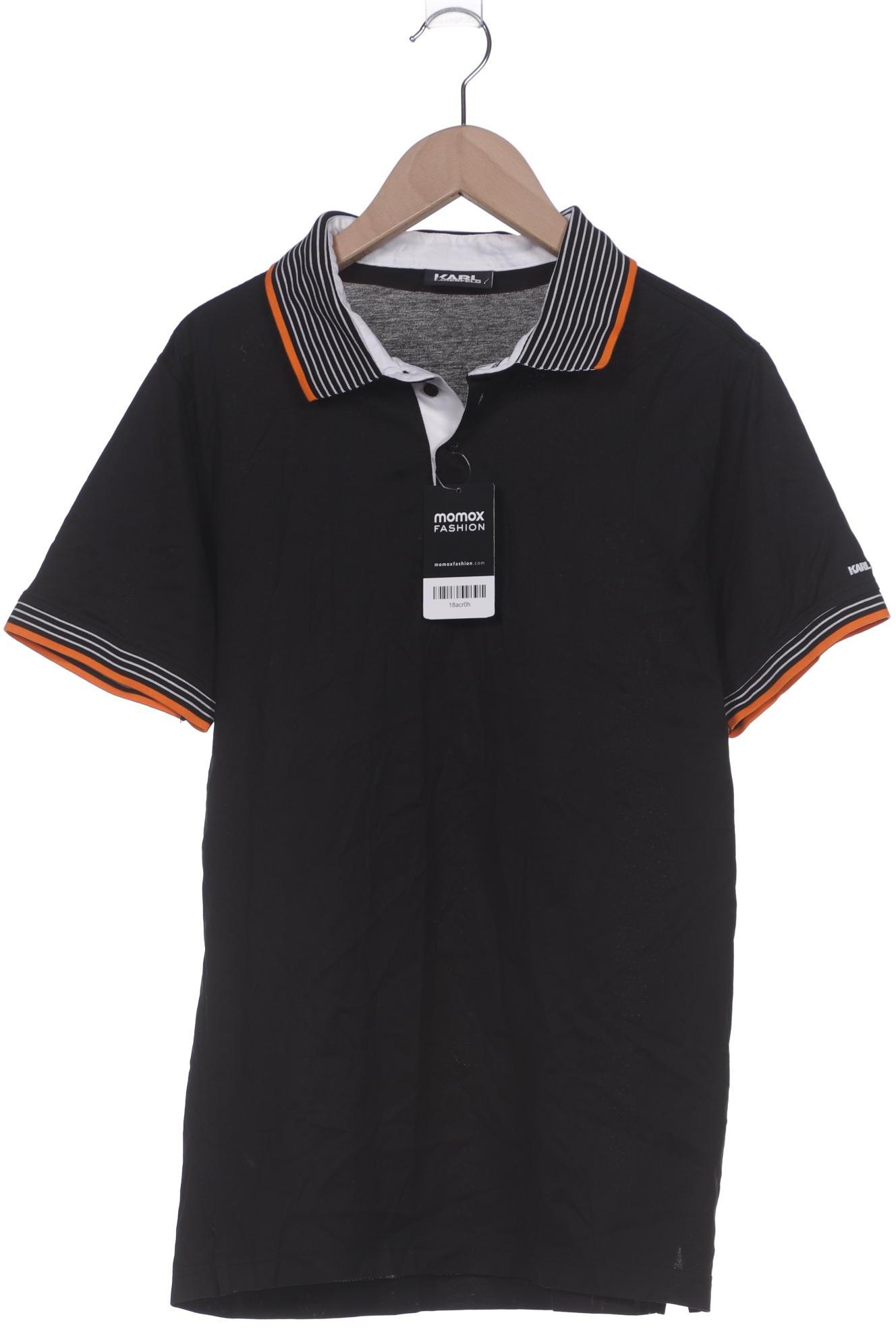 

Karl by Karl Lagerfeld Herren Poloshirt, schwarz, Gr. 48