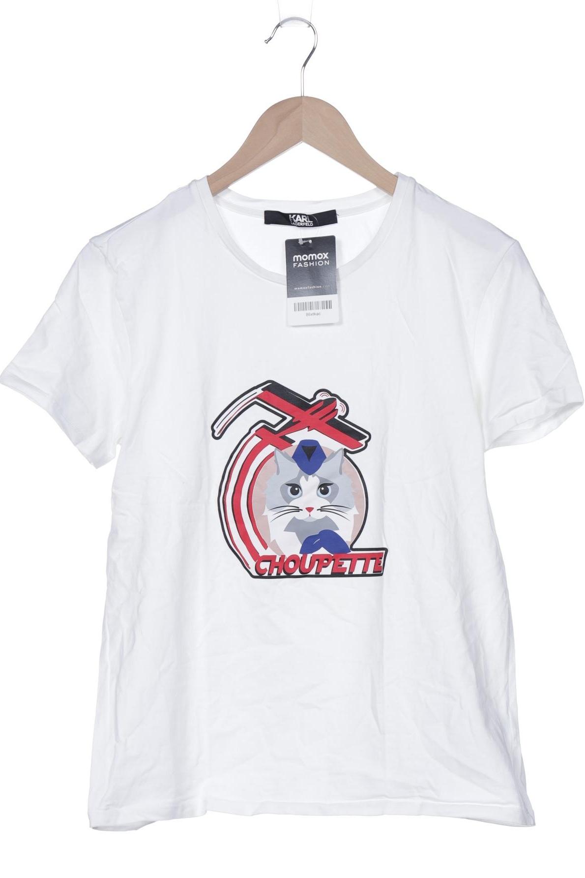 

Karl by Karl Lagerfeld Damen T-Shirt, cremeweiß, Gr. 42